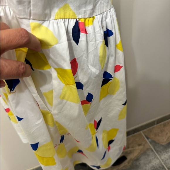 NWT Kate Spade women’s summer cotton fit & flare lemon dress size XL - Picture 5 of 12